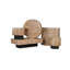 Table basse ronde en bois de manguier massif-873565448