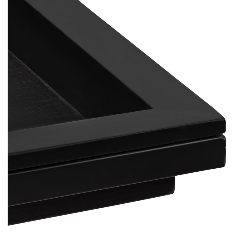 Table de bout Ironton, Noir