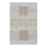 Rug & Kilim’S Scandinavian Style Outdoor Rug In Blue & Gray With Geometric Pattern