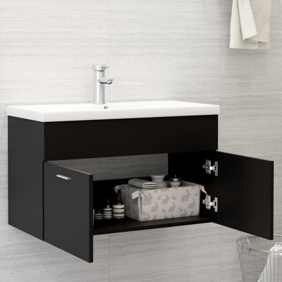 Geiss 800mm Single Bathroom Vanity with Integrated Ceramic Basin