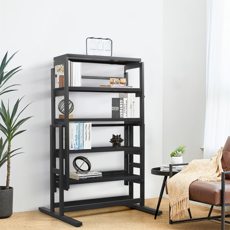 Bibliothèque standard H 29,5 "x l 55", Noir