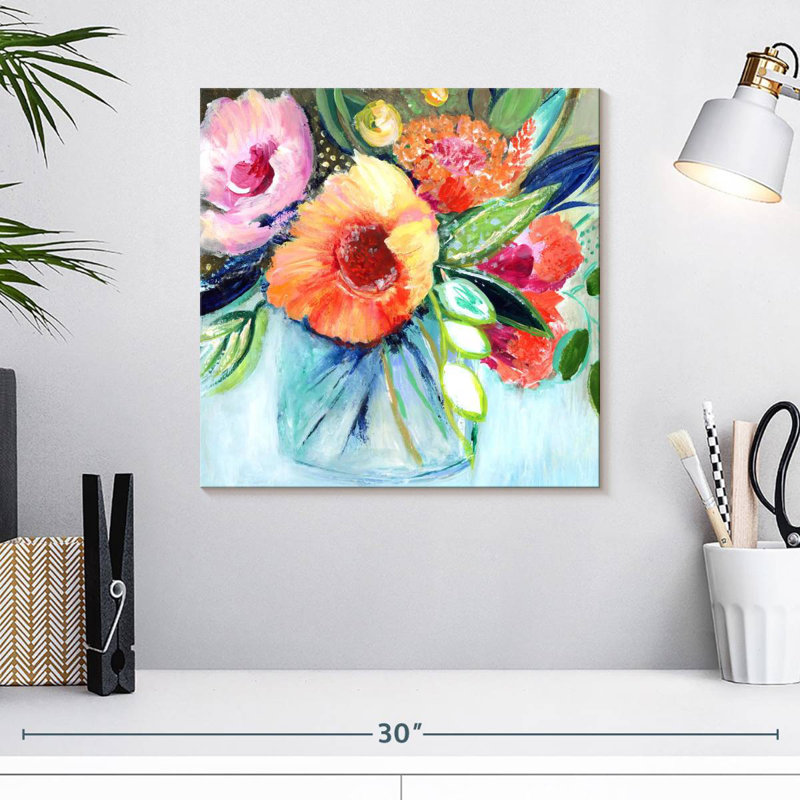 Fleurs Harnek Fantasy, H 16 po x l 16 po