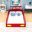 Lit plateforme simple en bois en forme de voiture-1266331737