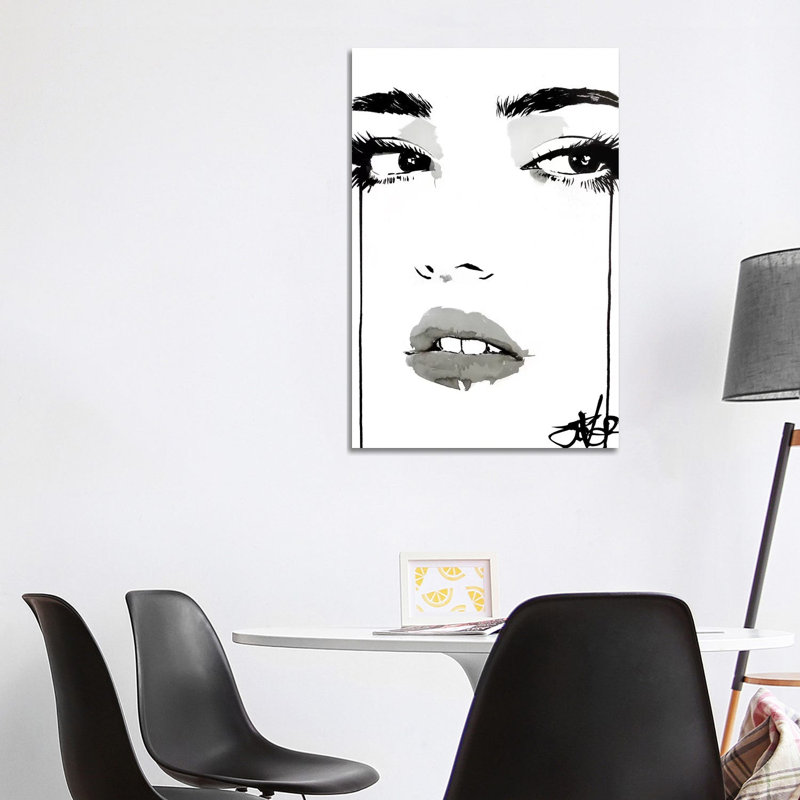 Hey by Loui Jover - Wrapped Canvas Gallery-Wrapped Canvas Giclée, 101.6 cm H x 66.04 cm W x 1.91 cm D