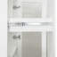 Armoire de cuisine avec étagère de rangement coulissante multifonctionnelle, armoire de rangement de style campagnard avec portes en verre, organisateurs de garde-manger pour la cuisine, armoire de bar, salle à manger