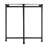 Almaraz Modern 18" Faux Concrete All-Weather Outdoor Side Table
