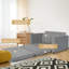 Canapé-lit rembourré moderne avec design coulissant-33290570