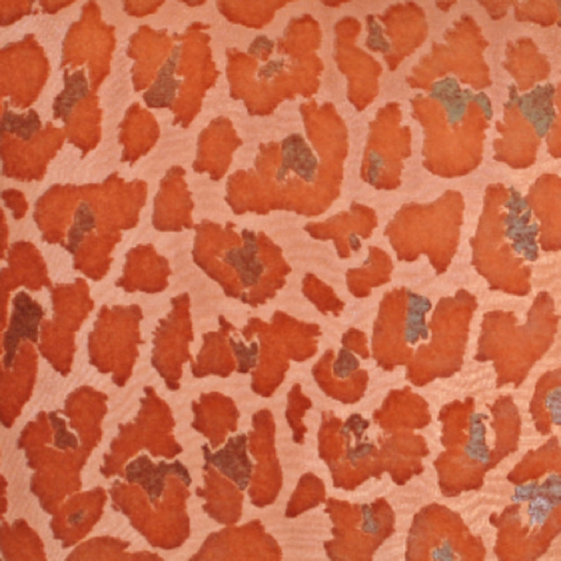 Leopard Square Velvet Pillow, Square 20"H x 20"W, Leopard Wildberry