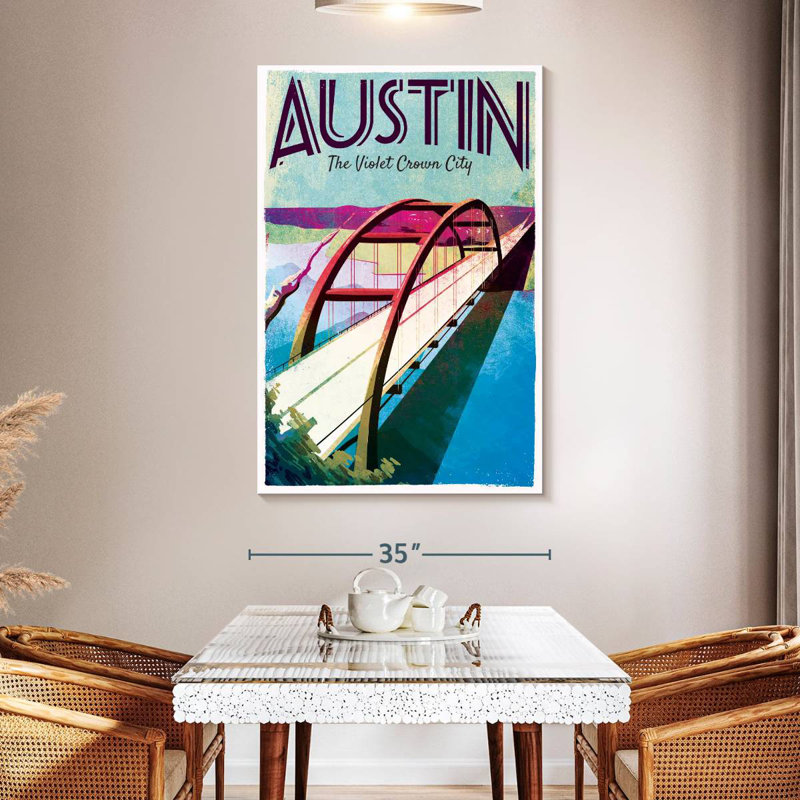 Affiche Austin, H 51 po x l 34 po