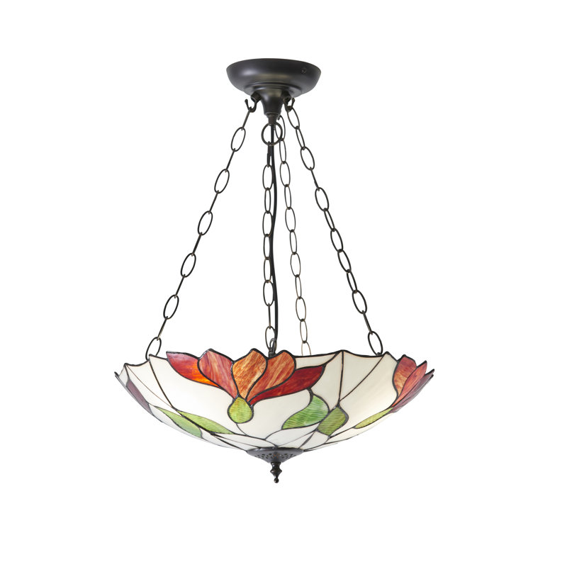 Bromley 3 - Light Bronze Bowl Pendant