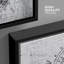 «Compass On Gritty Grey City Brick Wall Abstract Shapes», impression sur toile-90816699-90816697