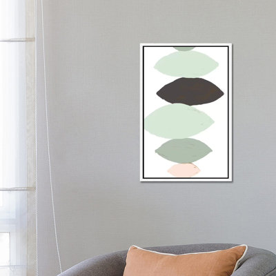 Pastel Pebbles 1 Piece Painting on Canvas