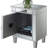 Haskin Mirrored Glass Top 2 - Drawer End Table