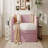 Twin Size Velvet Upholstered Design Daybed Frame With Pop Up Trundle, Pink-504792325