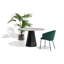 Fauteuil rembourré avec structure en métal Tuka-834094300-834094301