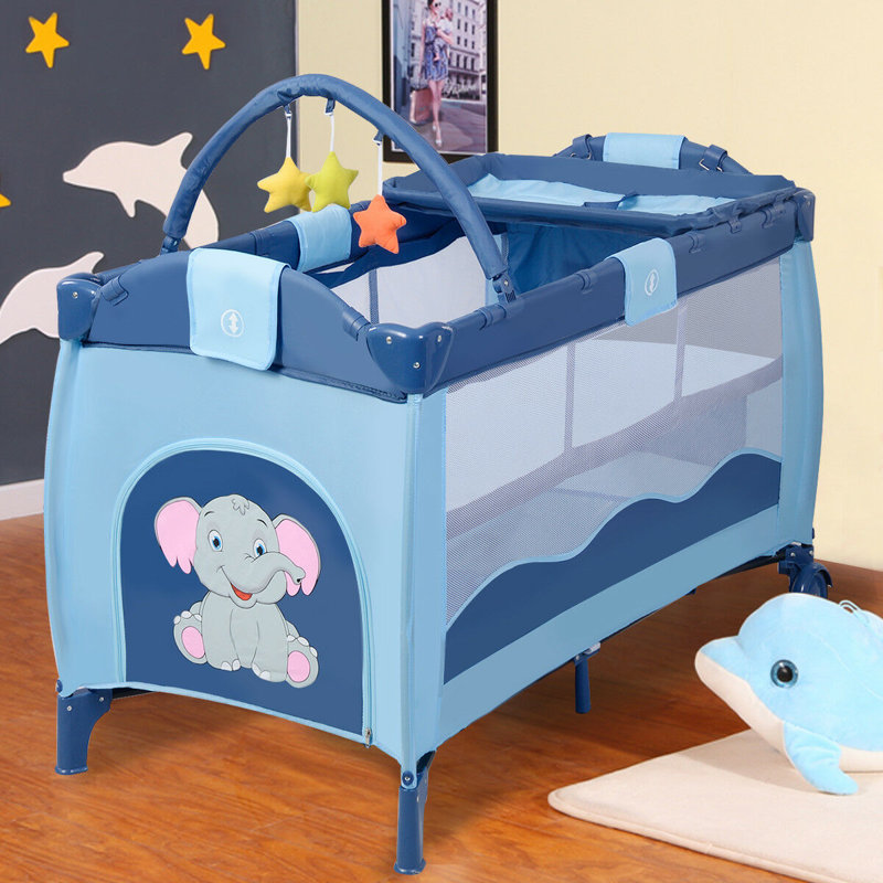 Miriam Cot Bed, Blue
