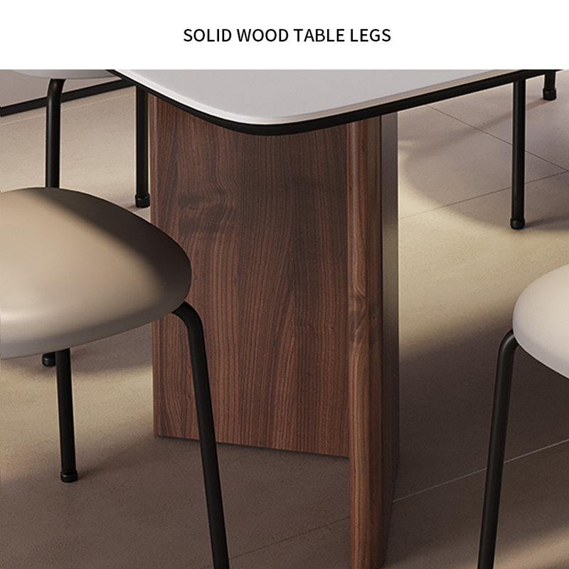 Table de salle à manger Sergia, Noir, H 29,5 po x L 62,9 po x l 31,4 po