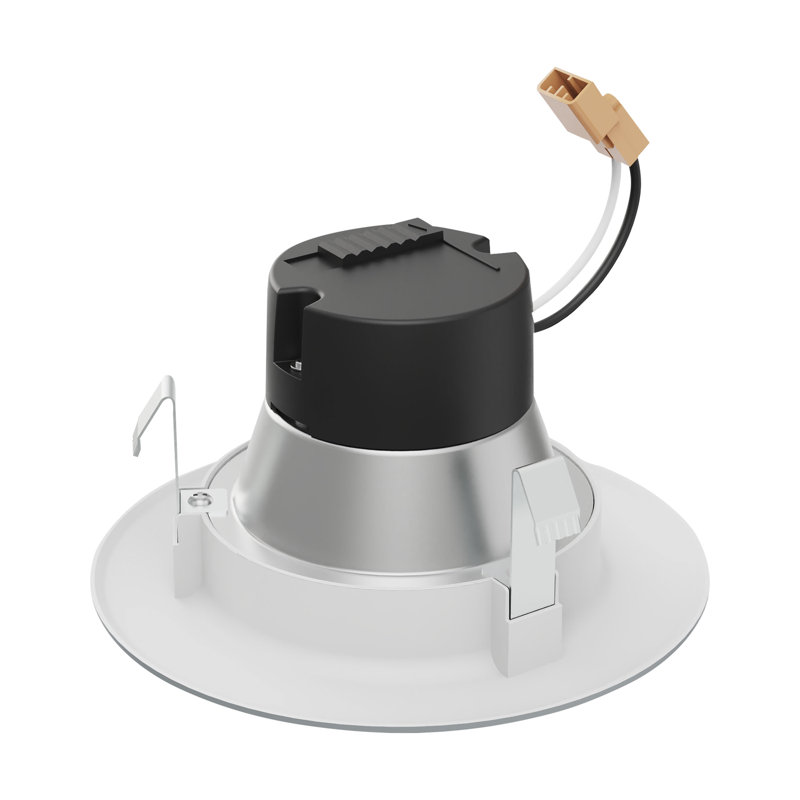 5.31" Selectable CCT Remodel LED Retrofit Recessed Lighting Kit, Brushed Nickel