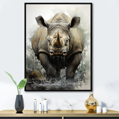 " Rhinoceros Horned Guardian II "