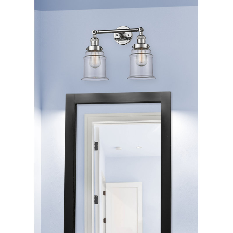 Galaviz 2 - Light Dimmable Vanity Light, Polished Chrome