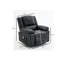 Fauteuil inclinable chauffant et massant télécommandé, pour personnes âgées-1900198968