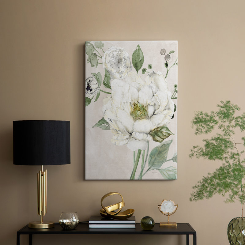 Garden Elegance II -Galerie enveloppée Cavas, H 36 po x l 24 po