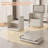 123L Collapsible Laundry Clothes Hamper Box With Wheels And Lid