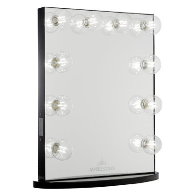 Miroir de salle de bain Hollywood Glow Lite