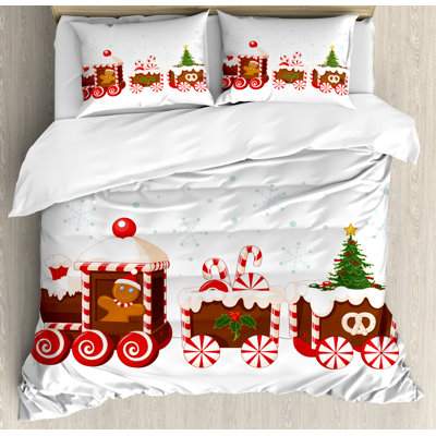 Ensemble de housse de couette christmas