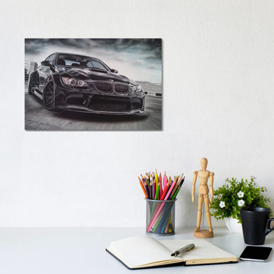 Sport Car 1 Piece Wrapped Canvas Wall Art