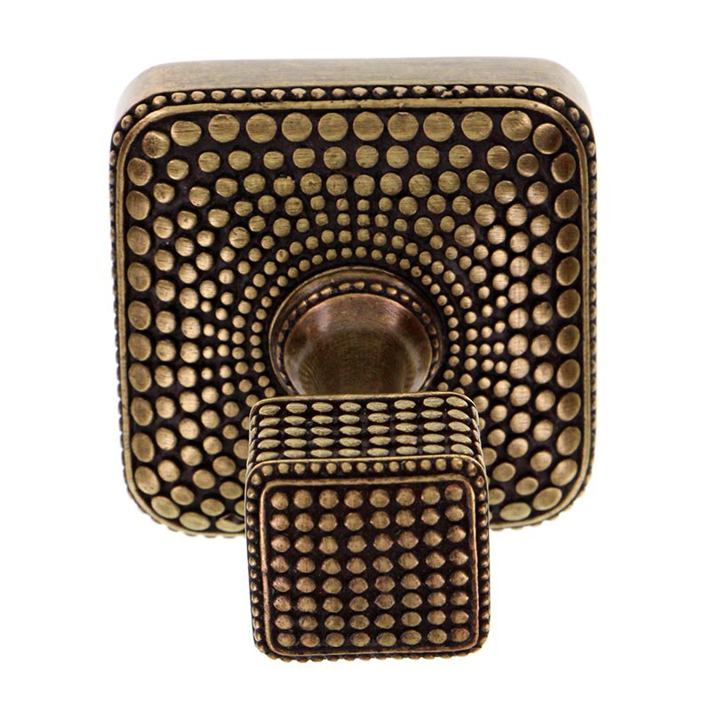 Tiziano Robe Hook, Antique Brass
