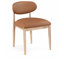 Chaise de salle à manger rembourrée Madalene Eligah Performance-834709444-834709499