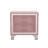 Velvet Solid Wood Nightstand-1240682474