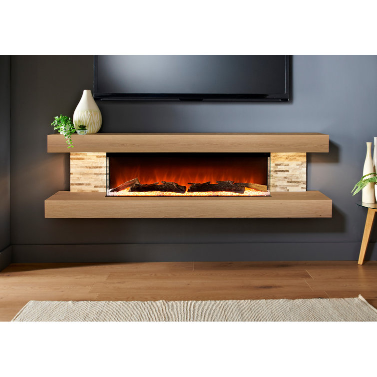 Orren Ellis Mahalick 72'' W Electric Fireplace u0026 Reviews - Wayfair Canada