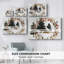 Christmas Holiday Arts - Toile tendue avec châssis XMA171608-62682511
