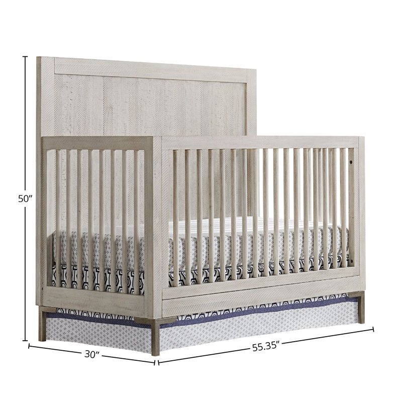 Lit de bébé à hauteur ajustable Jeanette