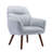 30.31" Wide Stitch-Tufted Linen Blend Upholstered Armchair-466070634