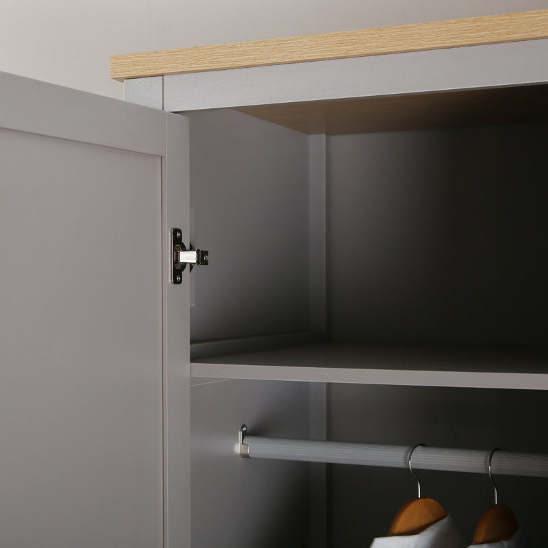Luann Manufactured Wood Closet System Door