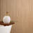 Striara Tannin 16 in. x 48 in. Concave Fluted Wood Look Matte Ceramic Wall Tile-128722684