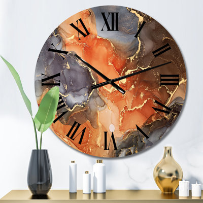 Horloge murale surdimensionnée