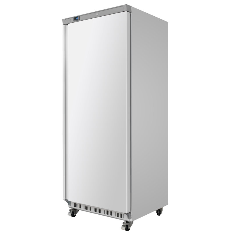 28 in. Commercial 1-Door Convertible Reach-In Refrigerator/Freezer with 25 Cu. Ft. Capacity in White