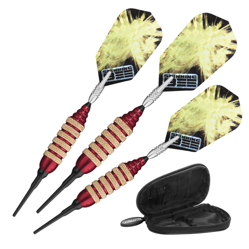 Spinning Bee Soft Tip Dart, Red