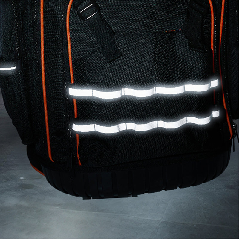 Rolling Tool Backpack 72 Pockets Heavy Duty Roller Tool Bag On Wheels