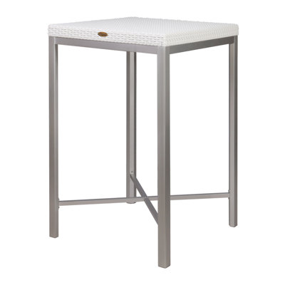 Raia Resin Outdoor Bar Table by Latitude Run