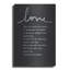«Home Blessing BW» par Linda Woods, art mural en métal-1576411900