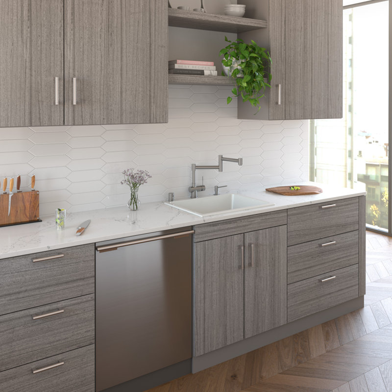 24'' White Fireclay Drop-In Single Bowl Kitchen Sink
