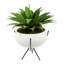 Plante grasse artificielle 30 po en pot