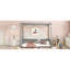 Lit double à baldaquin avec clôture-1714256792