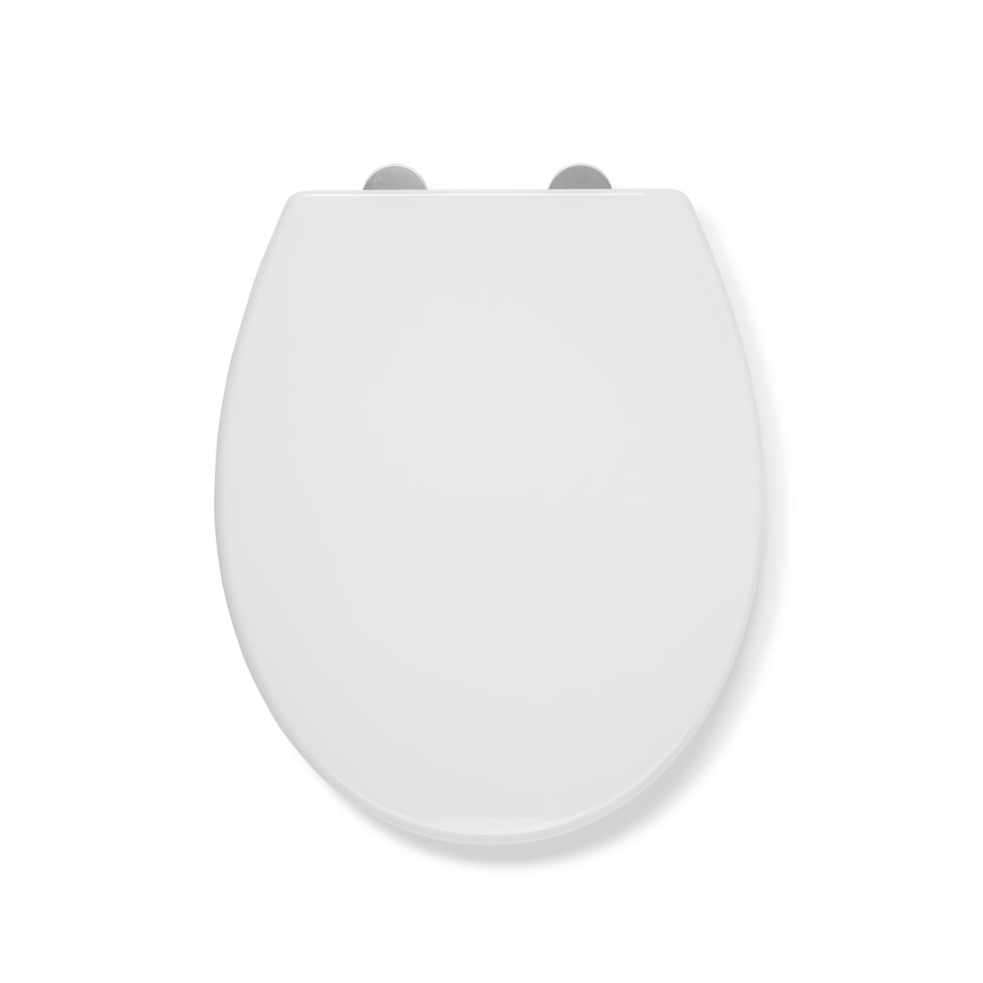 100% Recycled Round with Soft Close & Quick Release Coniston Elongated Hard Toilet Seat