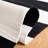 Brookvale Striped Hand-Woven Cotton Area Rug in Black/Ivory-57059130